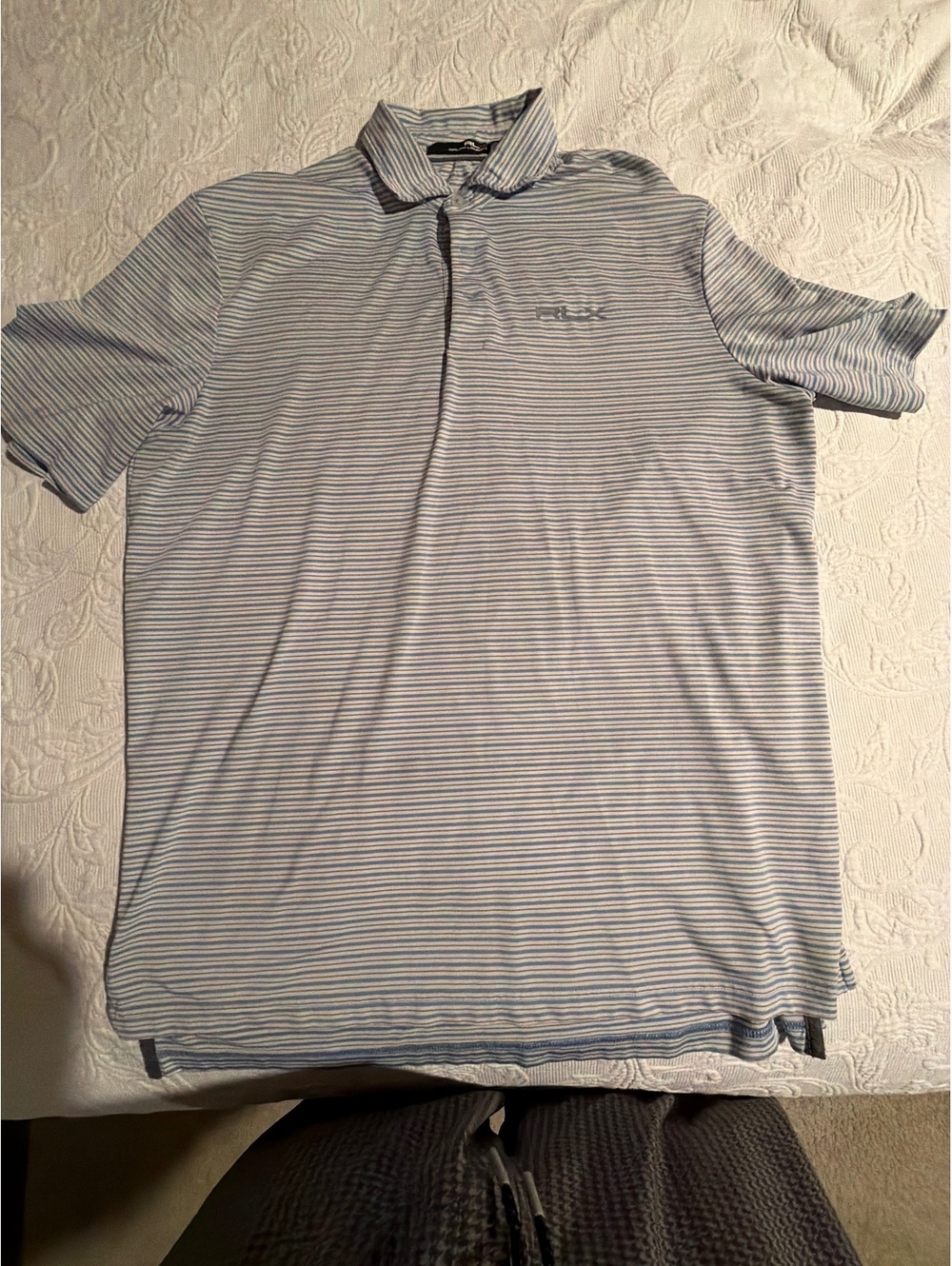 RLX Ralph Lauren Striped Polo Shirt Large